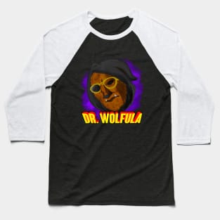 Dr. Wolfula - June-Iversal Horror Baseball T-Shirt